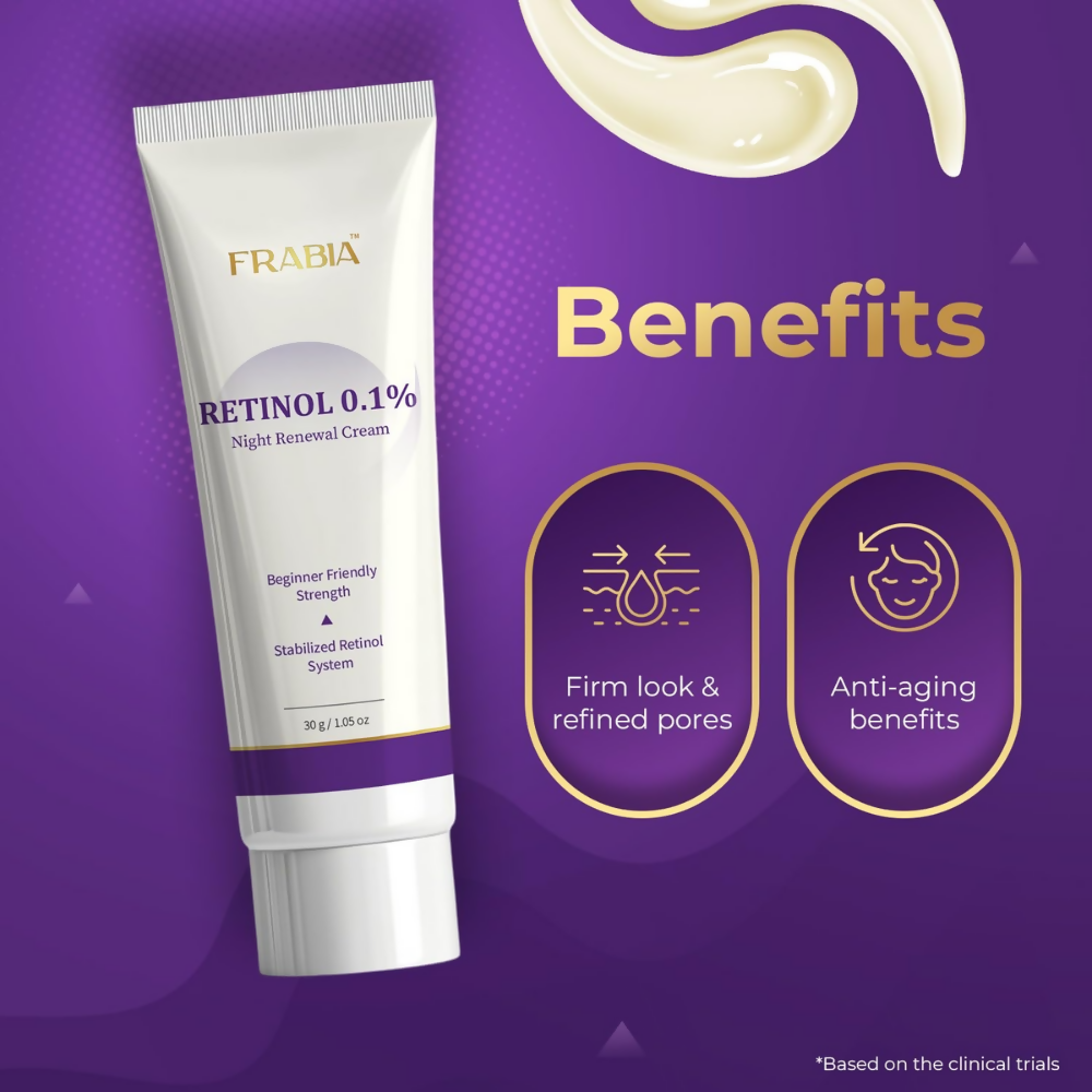 Frabia Retinol 0.1 Night Cream | Grocsy