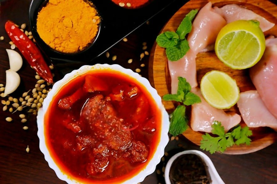 Amaravathi Pickles Chicken Pickle Boneless | Grocsy