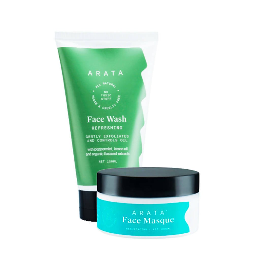 Arata Monsoon Masque Face Wash Combo | Grocsy