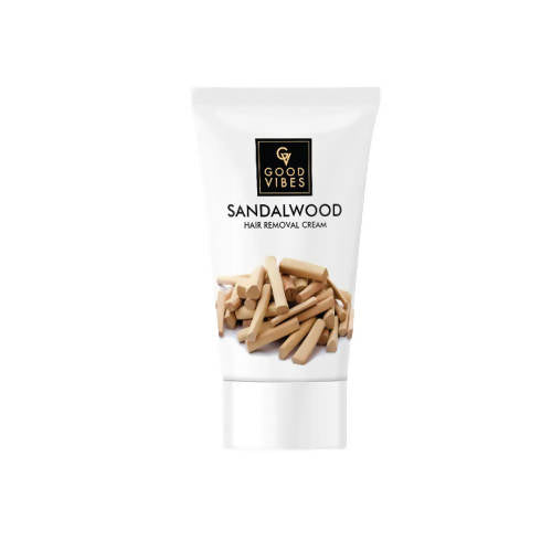 Good Vibes Sandalwood Hair Removal Cream | Grocsy