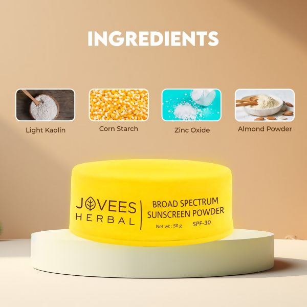 Jovees Broad Spectrum Sunscreen Powder SPF30 | Grocsy