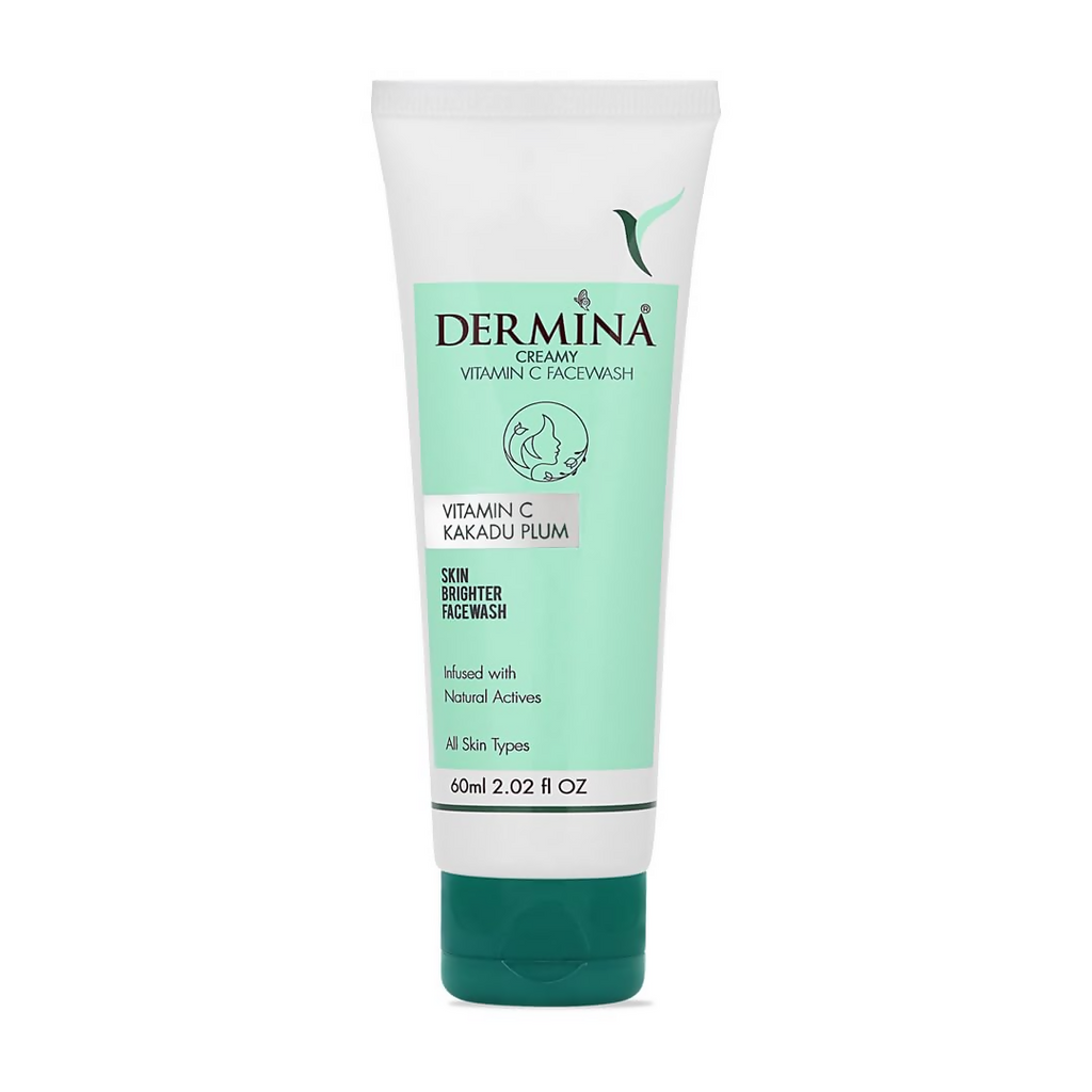 DERMINA Creamy Vitamin C Face Wash | Grocsy