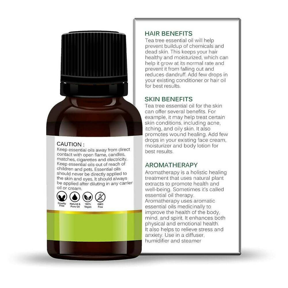 Vedic Naturals Tea Tree Essential Oil | Grocsy