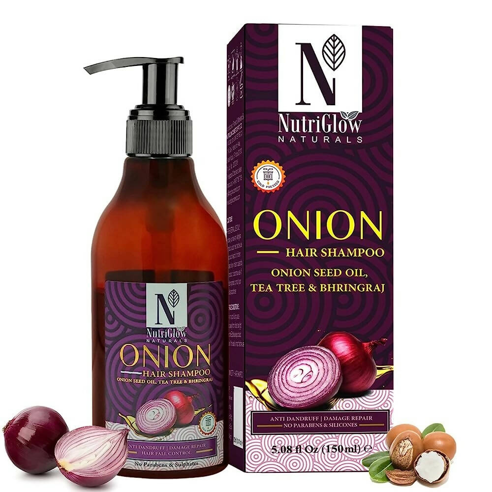 NutriGlow NATURAL'S Onion Hair Shampoo | Grocsy