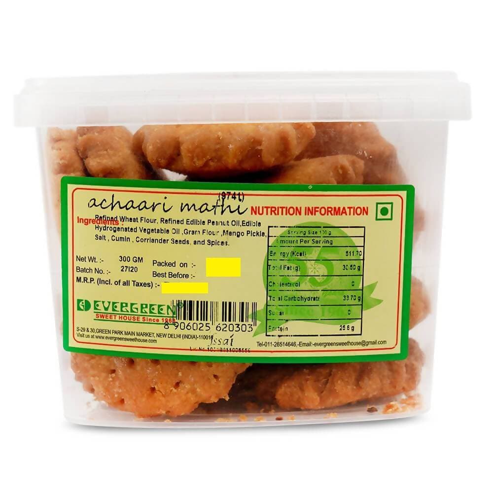 Evergreen Sweets - Achari Mathri | Grocsy
