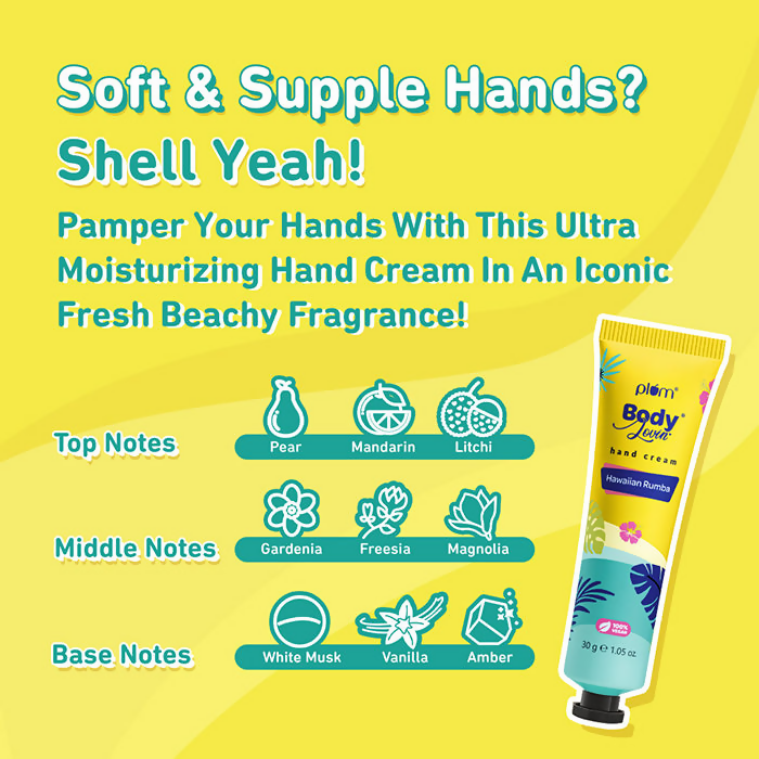 Plum Bodylovin' Hawaiian Rumba Hand Cream | Grocsy