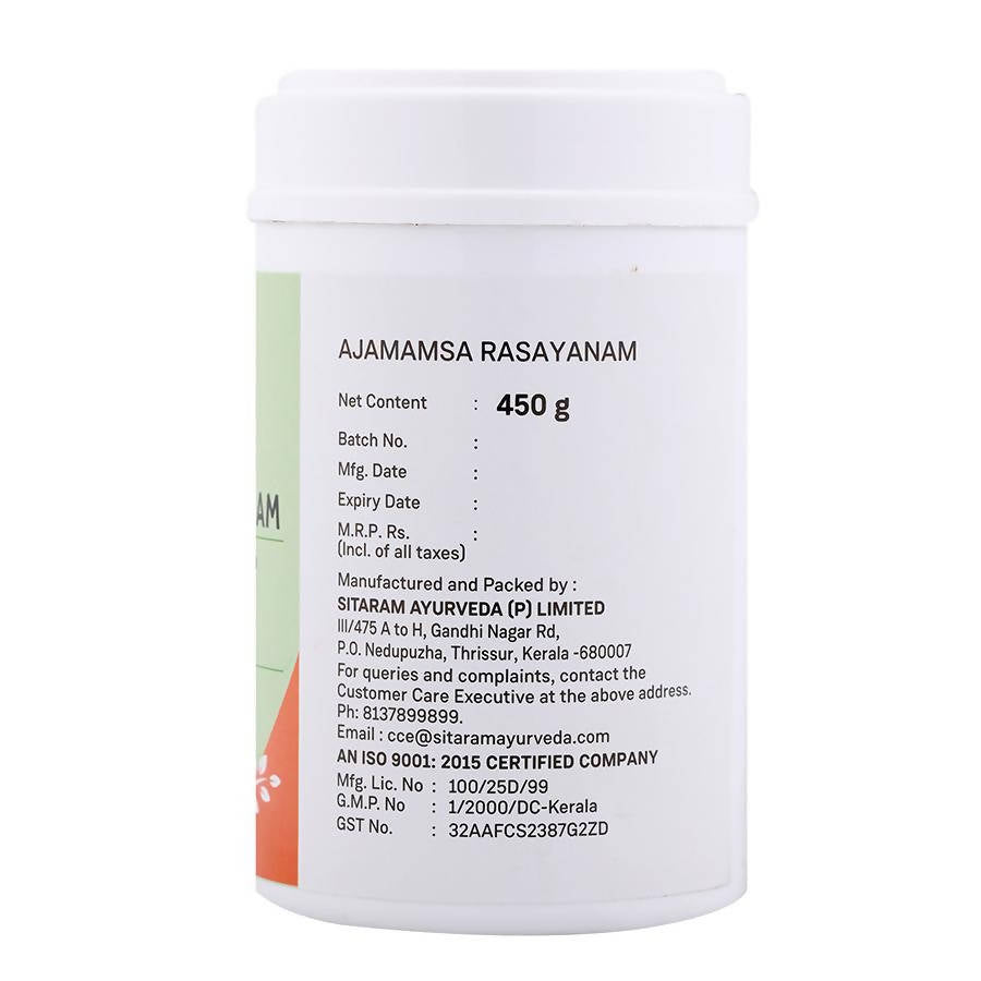 Sitaram Ayurveda Ajamamsa Rasayanam | Grocsy