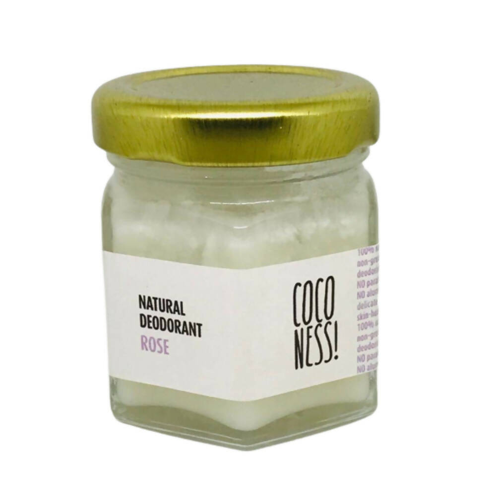 Coconess Natural Deodorant - Rose | Grocsy