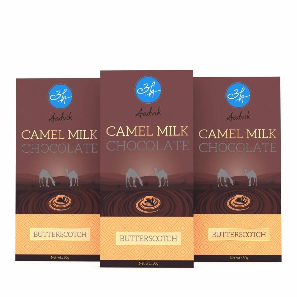 Aadvik Camel Milk Chocolate With Butterscotch | Grocsy