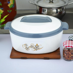 ramila Brand Insulated Inner Steel Casserole for Roti - White | Grocsy