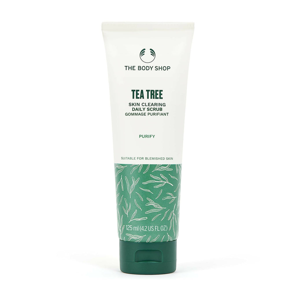 The Body Shop Tea Tree Skin Clearing Daily Scrub | Grocsy