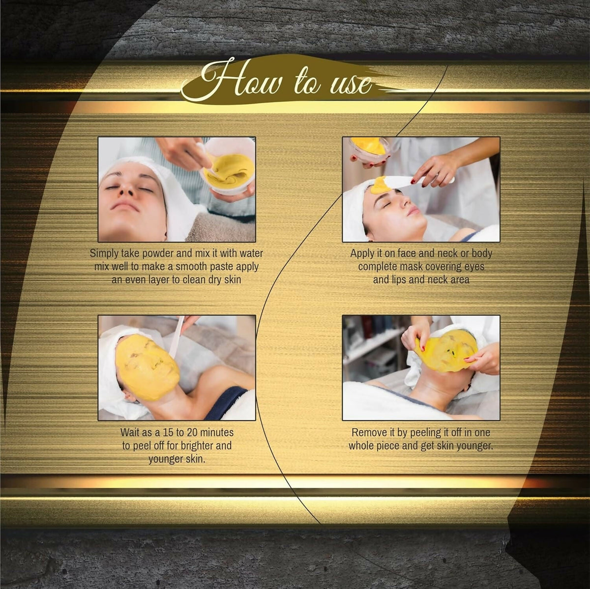 Purobio Algae Peel Off Face Mask 24k gold Facial Mask | Grocsy