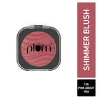 Plum Cheek-A-Boo Shimmer Blush 125 Pink About You | Grocsy