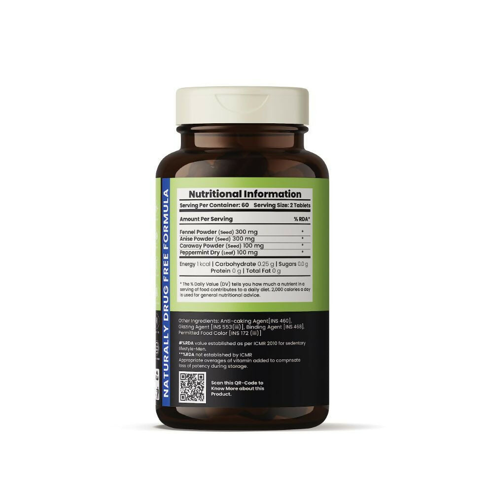 Meadbery Gas Relief Tablets | Grocsy