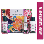The Body Shop Lotus Shower Gel Body Lotion & Body Mist Gift Set | Grocsy