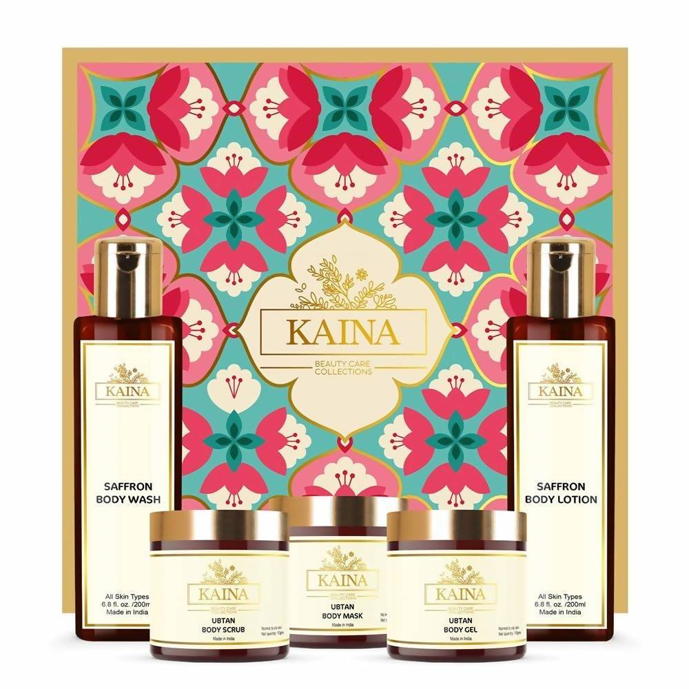 Kaina Ubtan Body Polishing Kit (Set of 5) | Grocsy