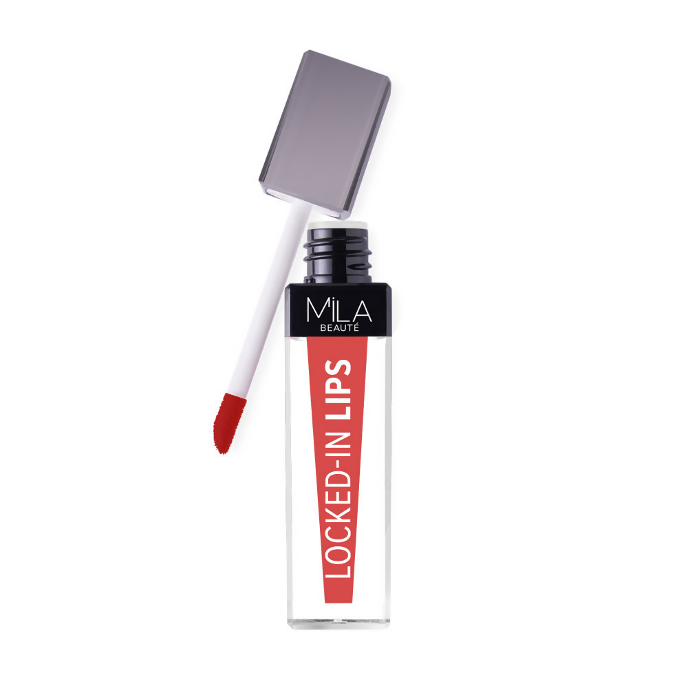 Mila Beaute 12 Hr Non-Transfer Locked-In Liquid Lipstick - Hazel Creme | Grocsy
