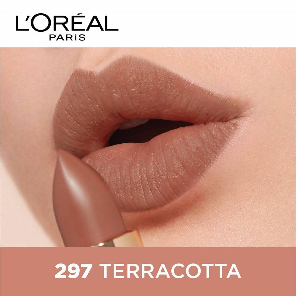 L'Oreal Paris Color Riche Moist Matte Lipstick - 297 Terracotta | Grocsy