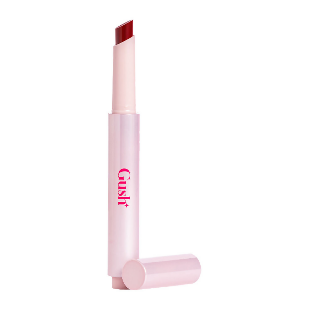 Gush Beauty Hybrid Gloss Butter Balm High Shine & Hydrating - Universal Warm Berry | Grocsy