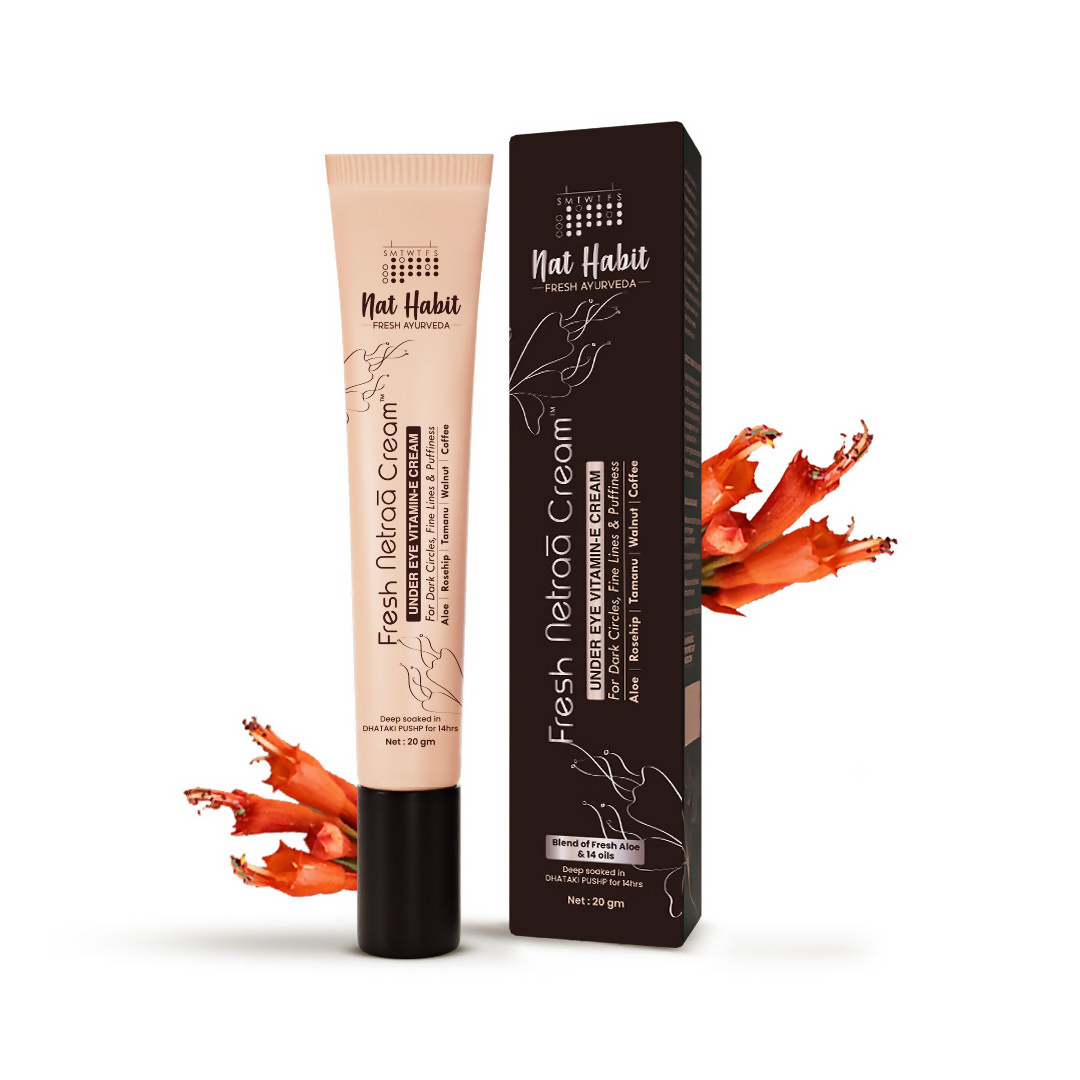 Nat Habit Under Eye Cream For Wrinkles And Dark Circle | Grocsy
