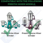 Kitchen Mart Preethi Zodiac / Zion / Zodiac 2.0 Medium and Big Jar Gasket | Grocsy