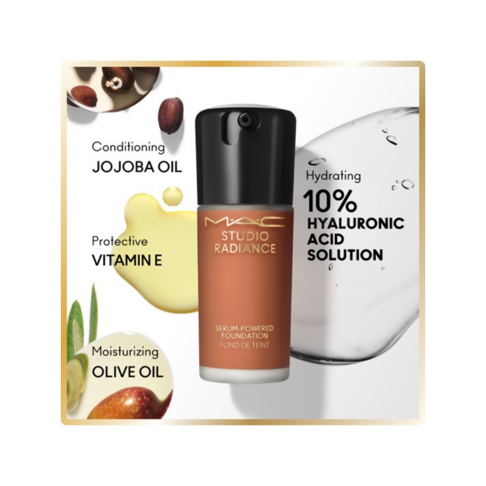 M.A.C Studio Radiance Serum-Powered Hydrating Foundation - Shade NC40 | Grocsy