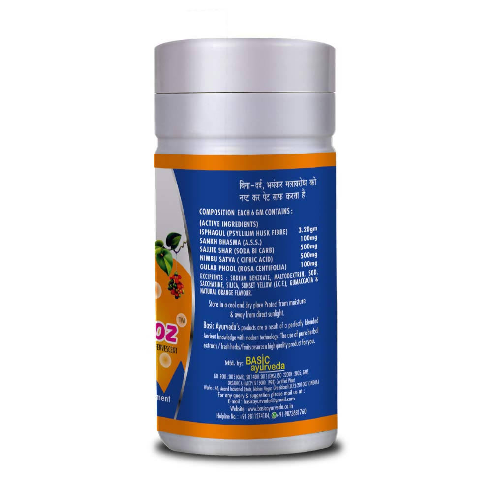 Basic Ayurveda Soft Looz Effervescent Powder | Grocsy