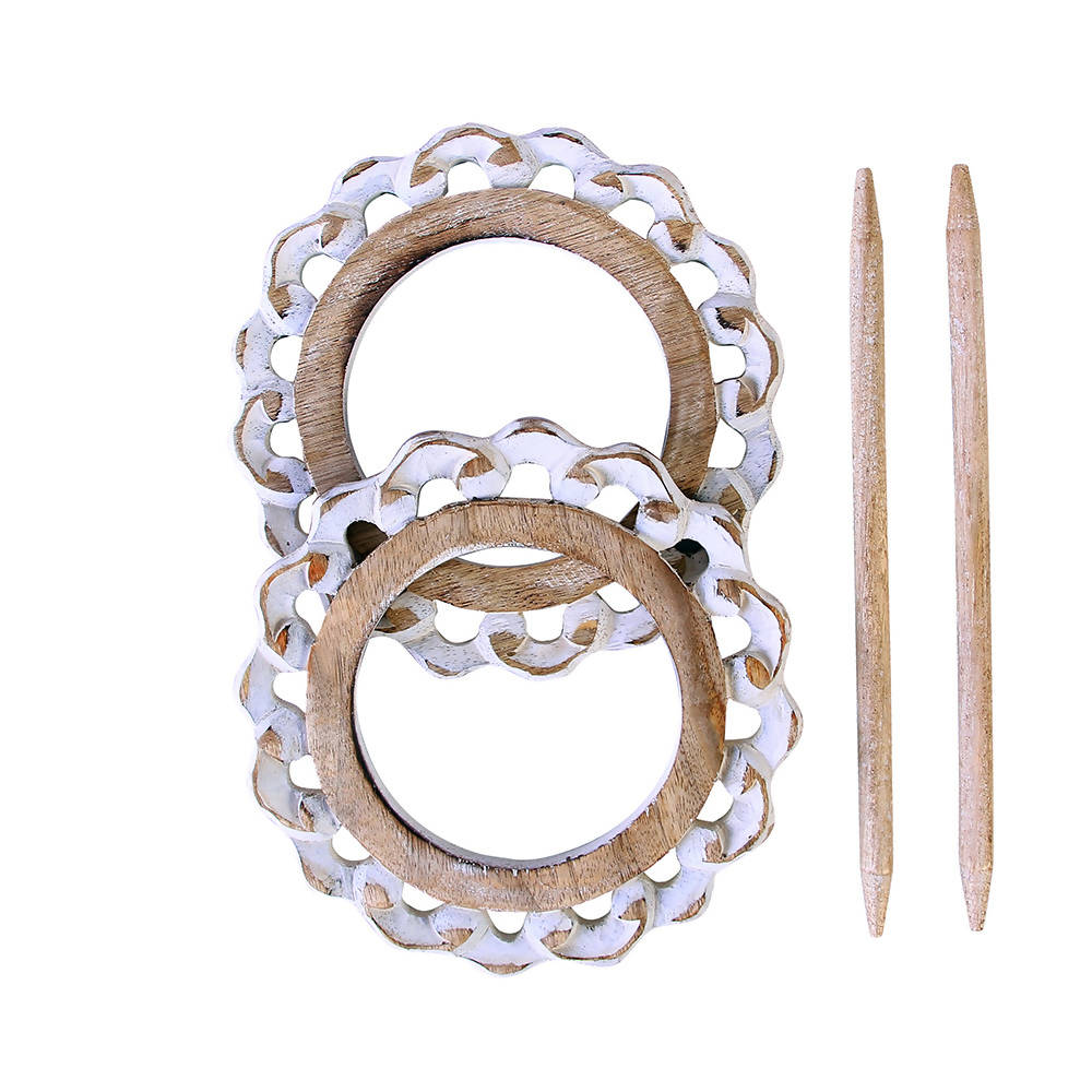 Collectibles India Curtain Circle Tieback | Grocsy