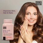 SheNeed Folic Acid & Iron Supplement Tablets For Pregnancy