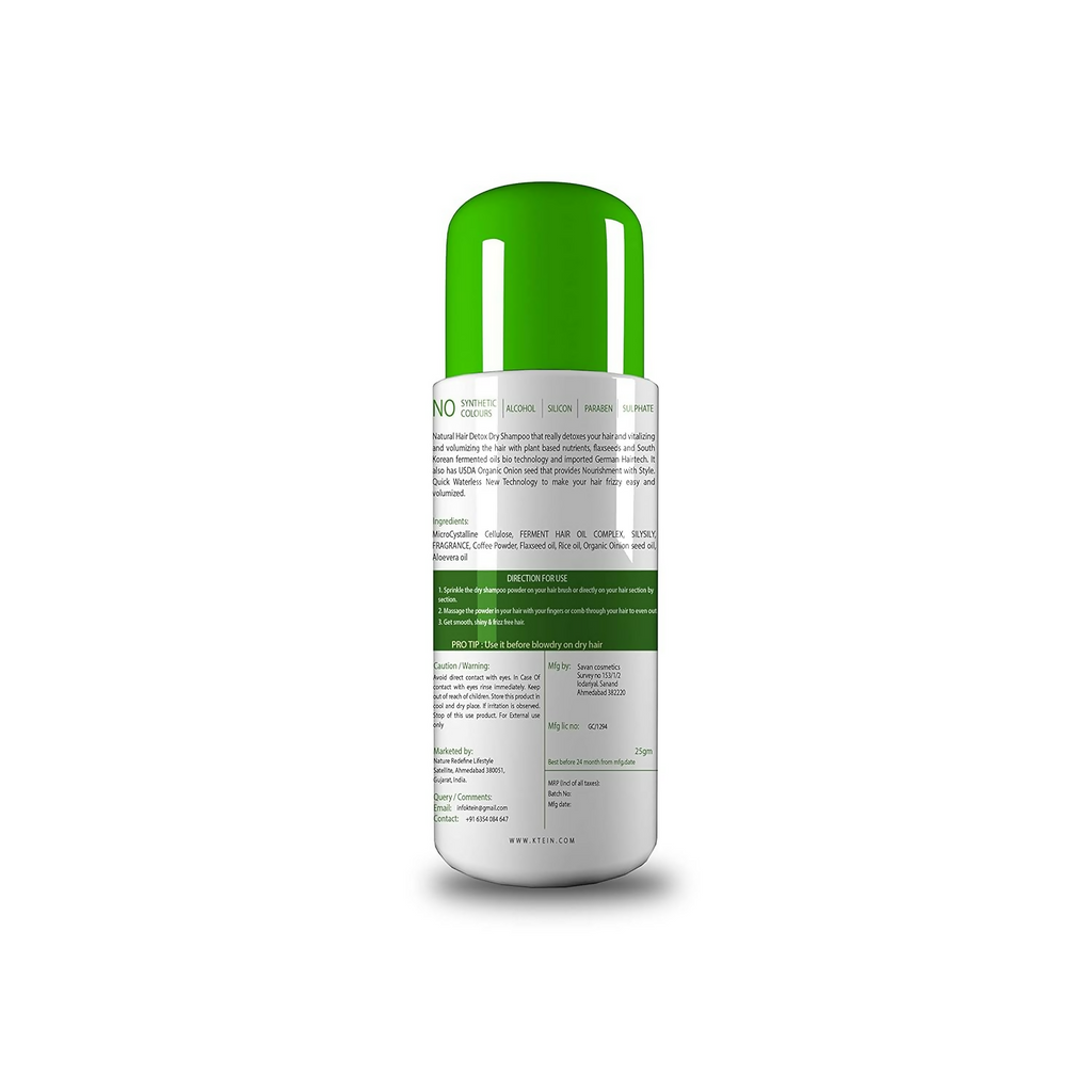 Ktein Natural Detox Dry Shampoo | Grocsy