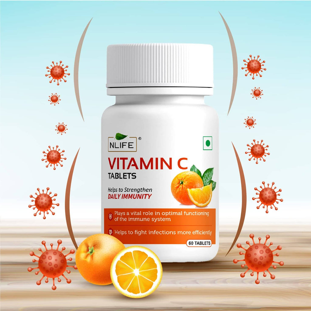 NLife Vitamin C Tablets | Grocsy