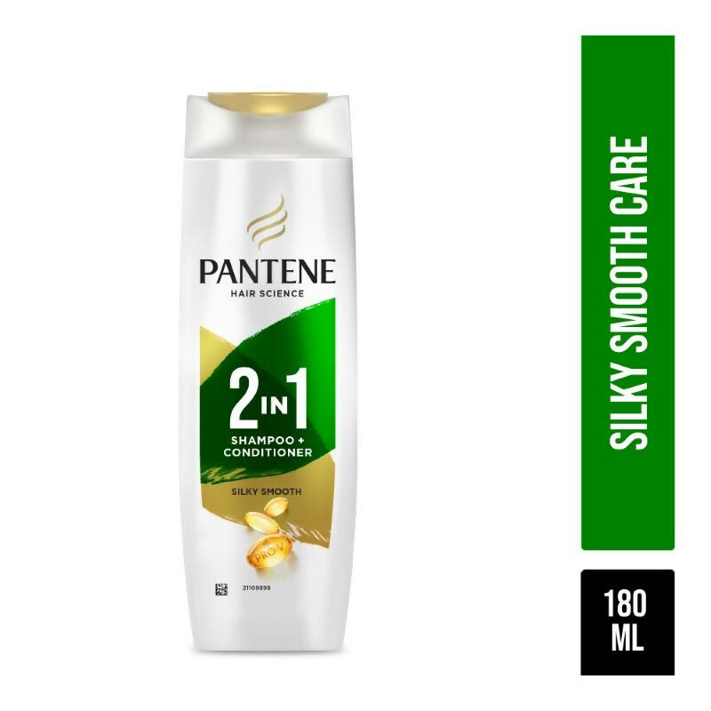 Pantene 2 In 1 Silky Smooth Care Shampoo + Conditioner | Grocsy