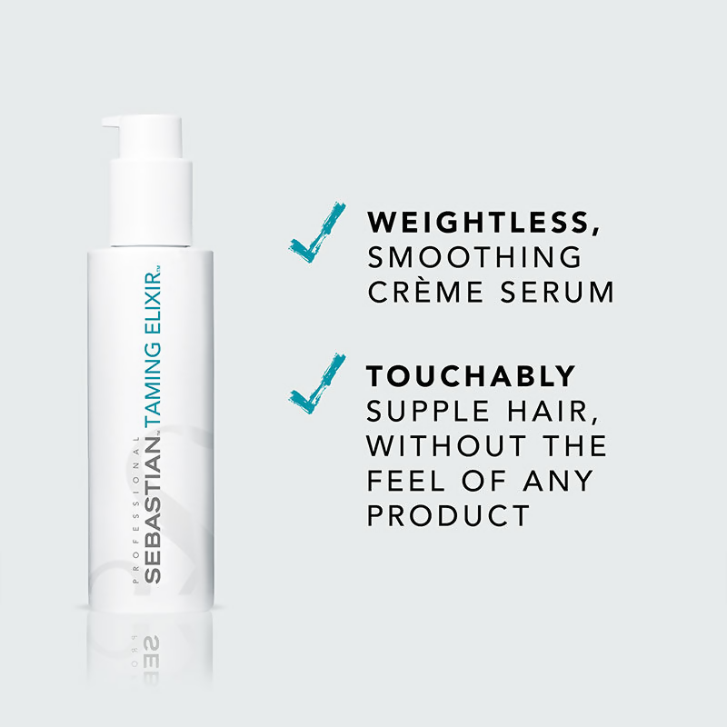 Sebastian Professional Taming Elixir Weightless Smoothing Creme Hair Serum | Grocsy
