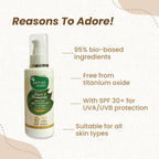 Mother Sparsh Plant Powered Baby Skin Natural & Mineral Sunscreen | Grocsy