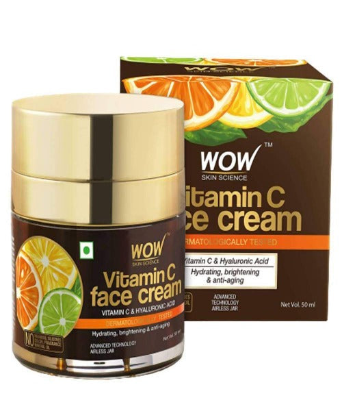 Wow Skin Science Vitamin C Face Cream | Grocsy