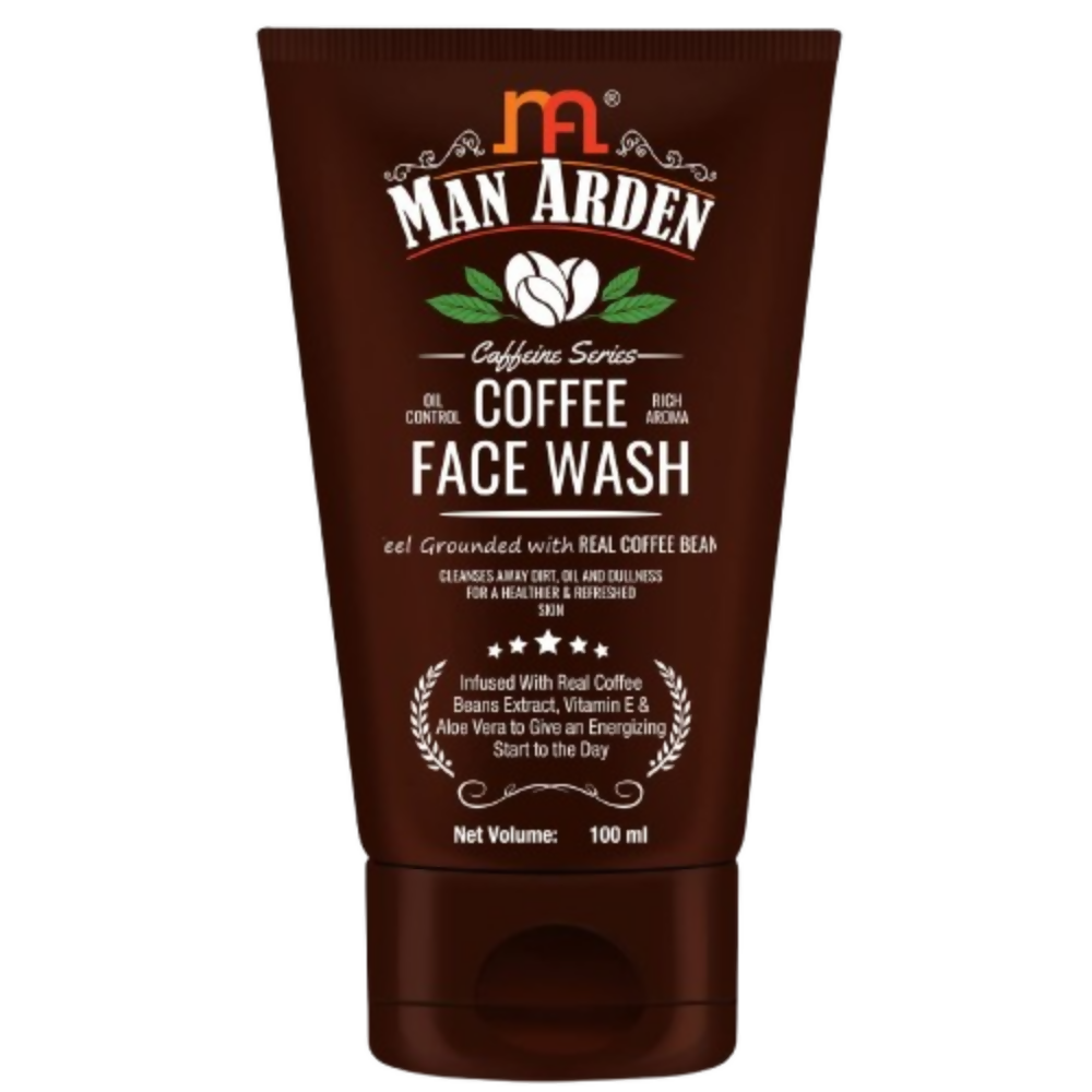 Man Arden Coffee Face Wash - No Parabens, Sulphate, Silicones | Grocsy