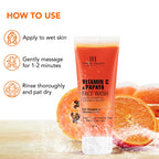 Botanic Hearth Vitamin C & Papaya Cleanser Face Wash For Glowing & Radiant Skin | Grocsy