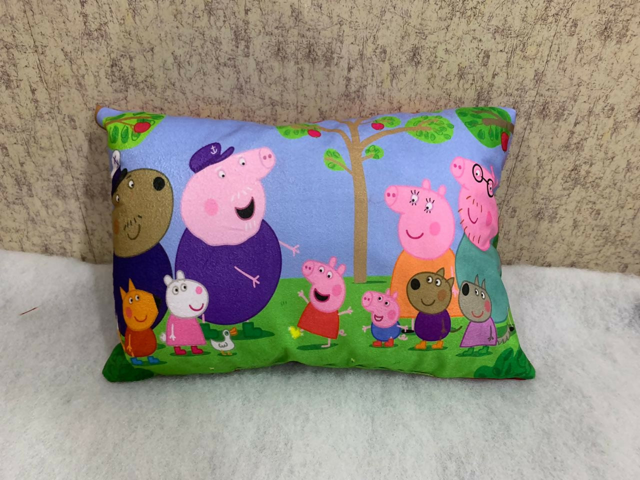Unique Fashion Microfibre Filled Cushion For Kids - Peppa Pig | Grocsy