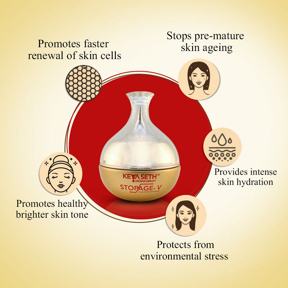 Keya Seth Aromatherapy Stopage V - The Age Reversal Complex Cream | Grocsy