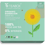 Teabox Organic Dandelion Green Tea Bags | Grocsy