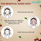 Everyuth Naturals Chocolate And Cherry Tan Removal Face & Body Pack | Grocsy