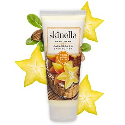 Skinella Hand Cream Carambola & Shea Butter with vitamin c Extract | Grocsy