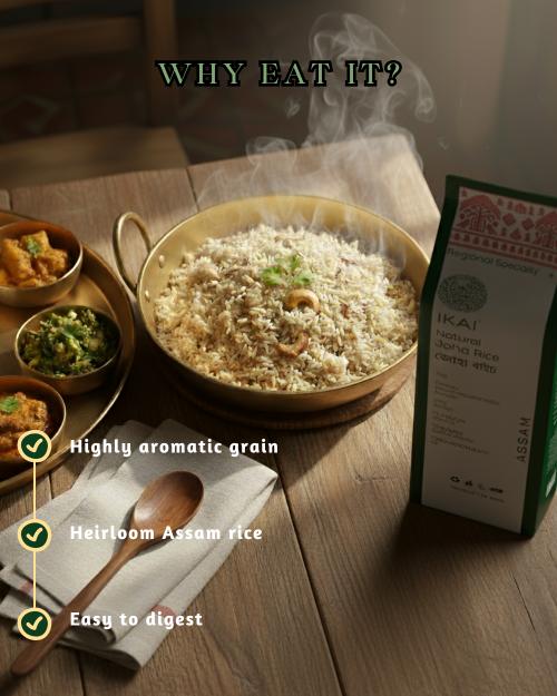 IKAI Organic Natural Joha Rice