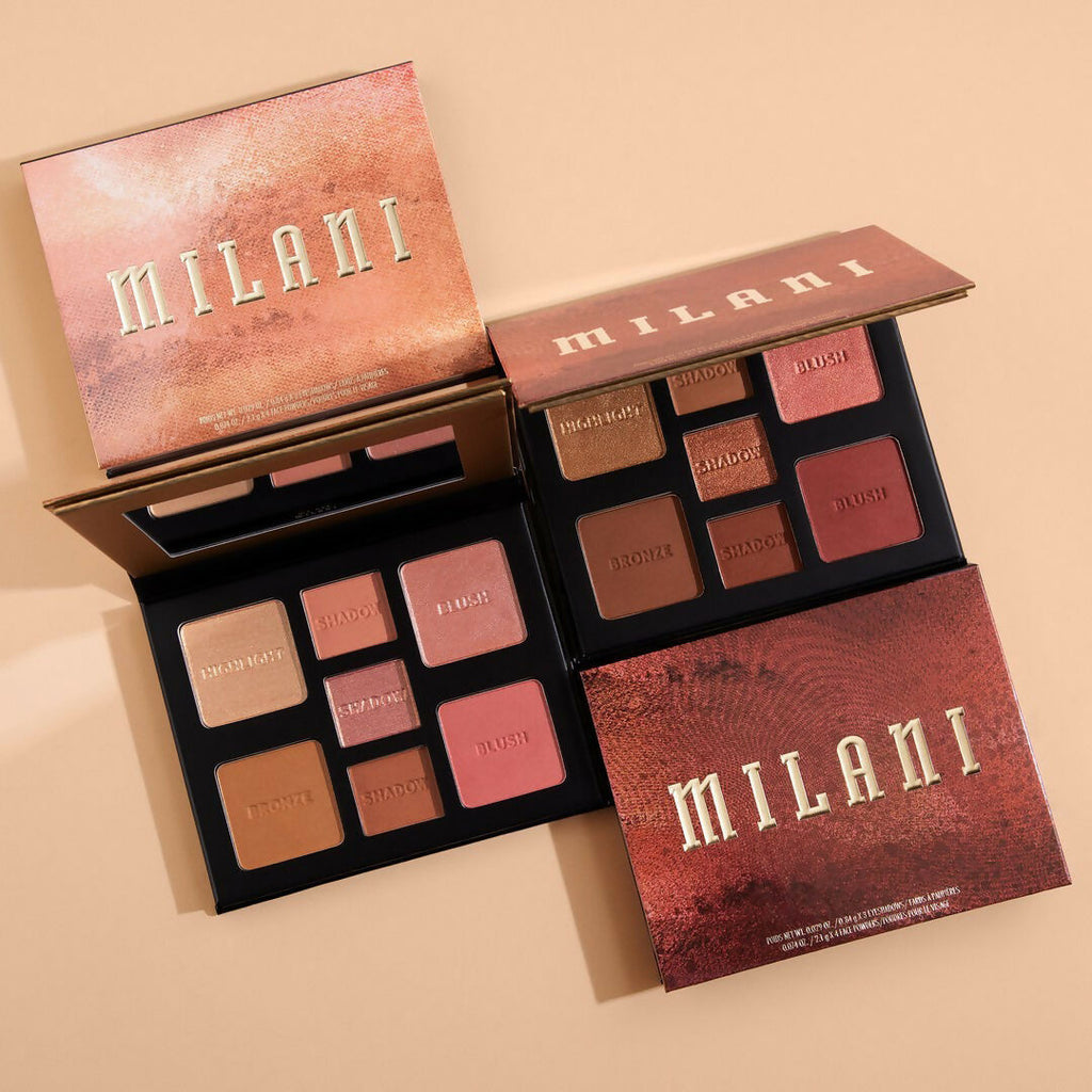 Milani All Inclusive Eye Cheek & Face Palette - Light to Medium | Grocsy