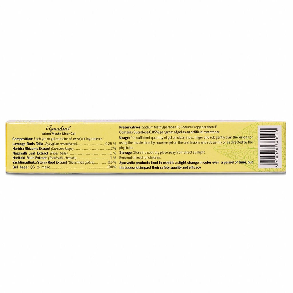 Amarantha Ayurvedic Arimu Mouth Ulcer Gel | Grocsy