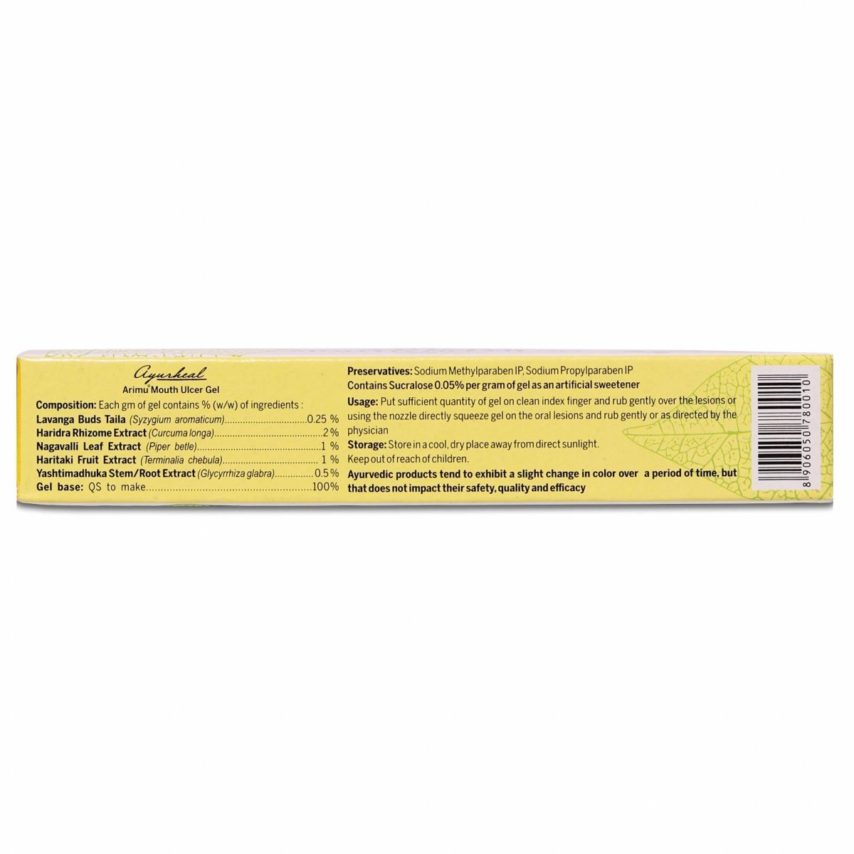 Amarantha Ayurvedic Arimu Mouth Ulcer Gel | Grocsy