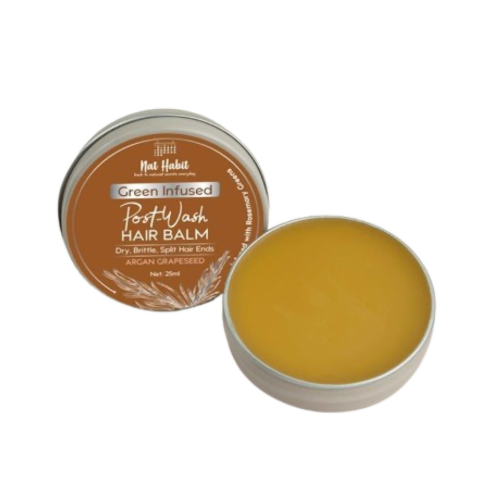 Nat Habit Argan Grapeseed Post-Wash Hair Balm | Grocsy