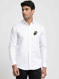 Chip Shaped Embroidery Shirt by Hilo Design | Grocsy