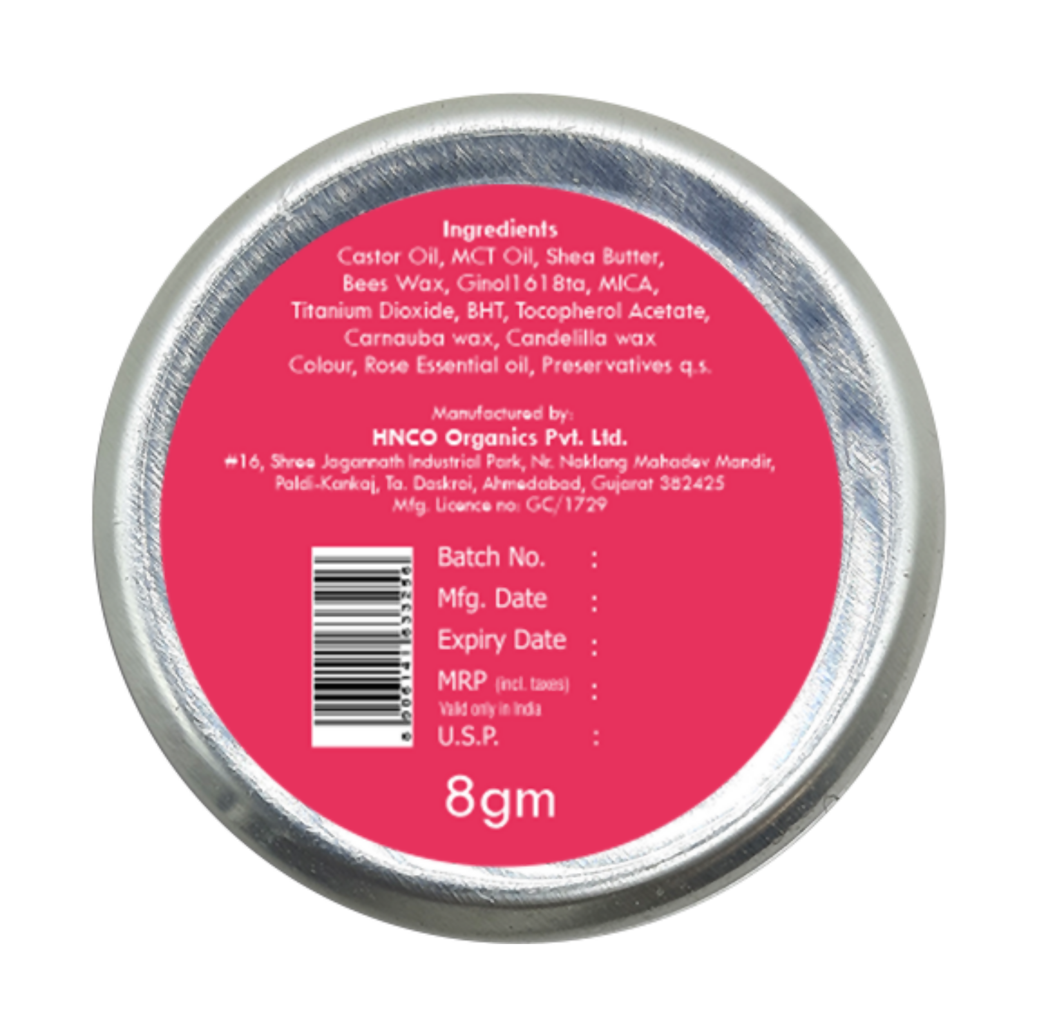 Korus Essential Rose Lip & Cheek Tint Balm | Grocsy
