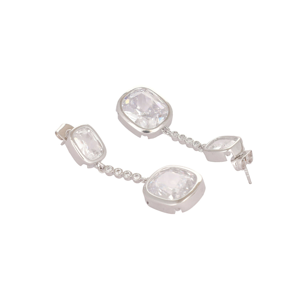 Nuyug Diamond Luxe Cascades Anti Tarnish Earrings | Grocsy